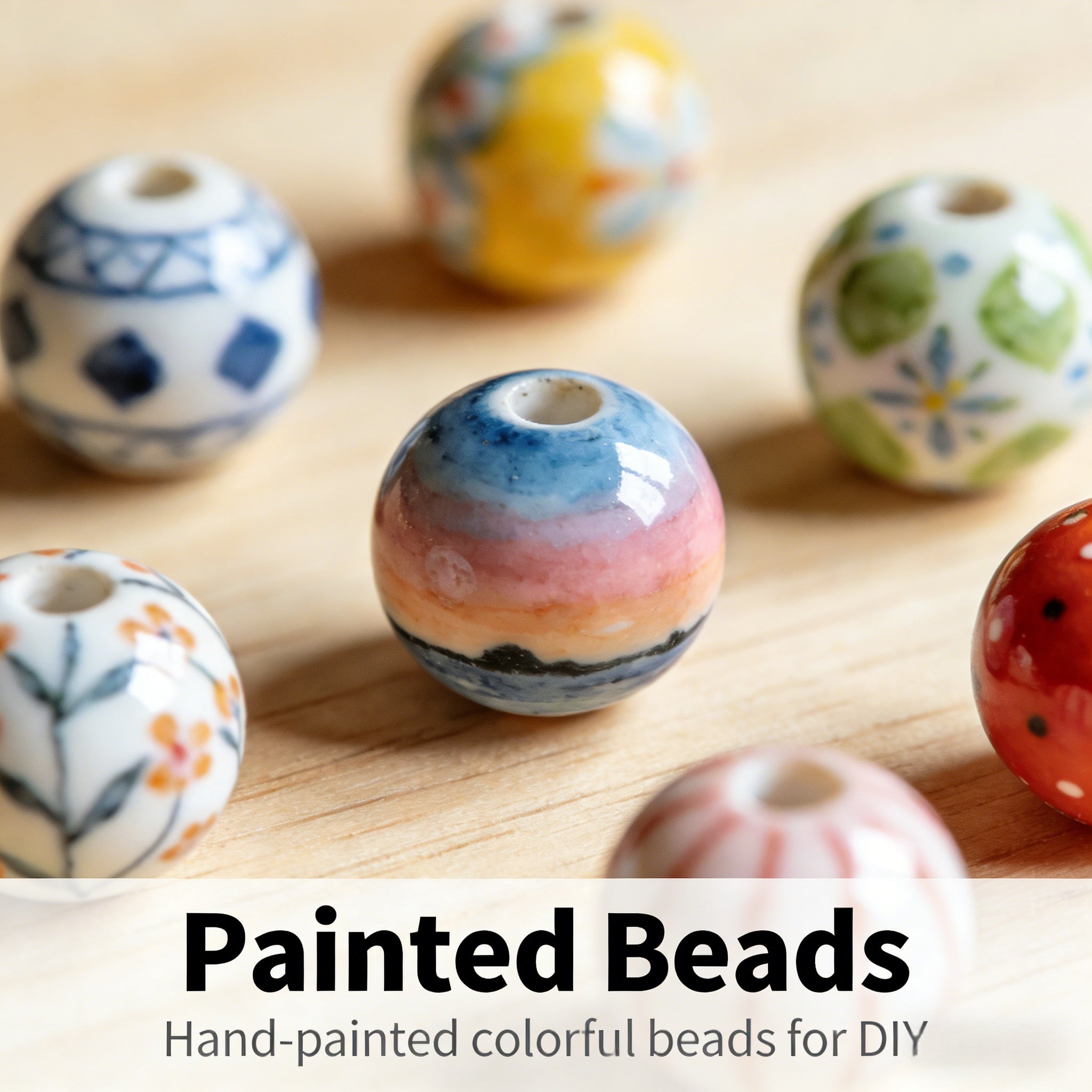 Painted Beads