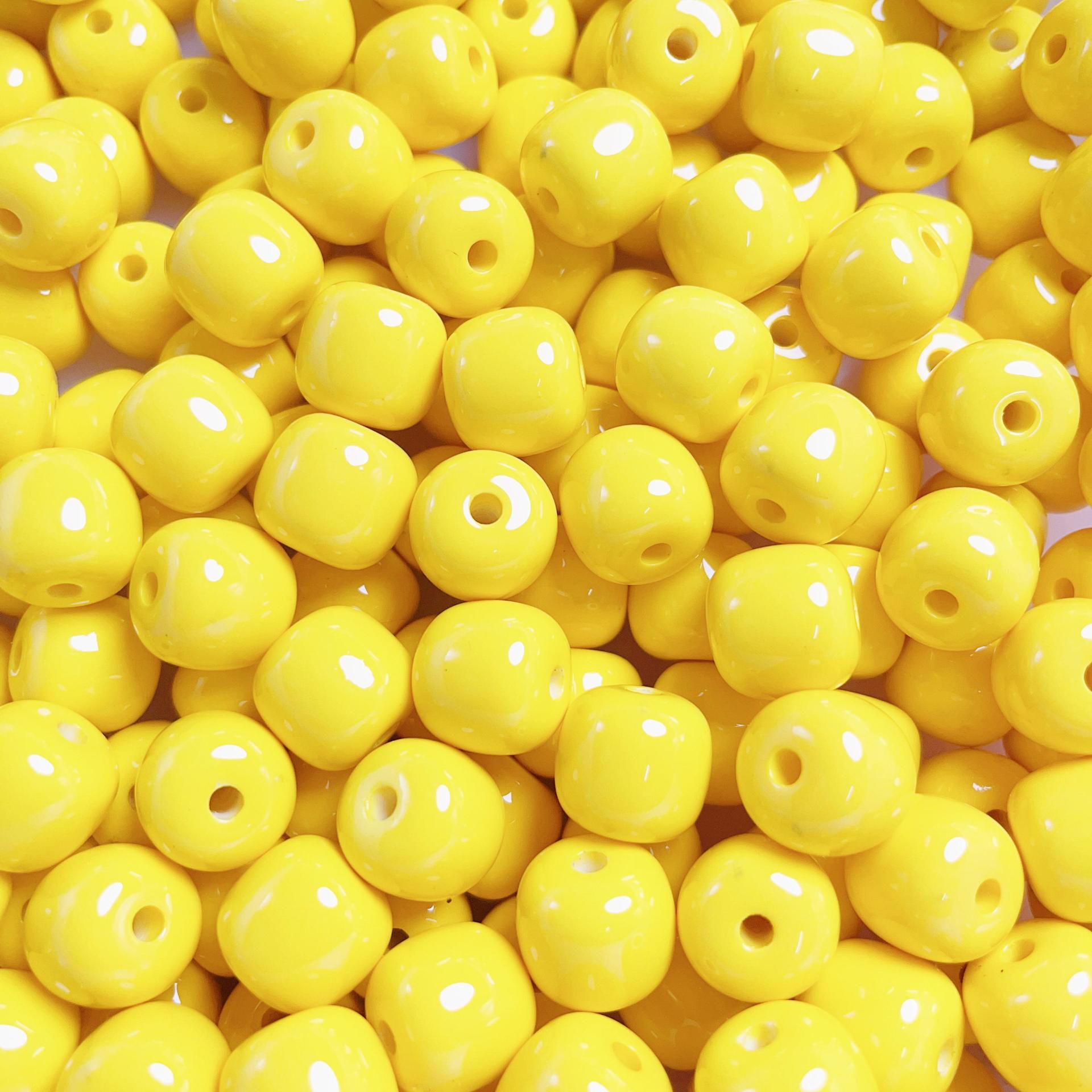 Acrylic dopamine-coated beads, cake base DIY hand-painted beads, mobile phone chain accessories Secondary image