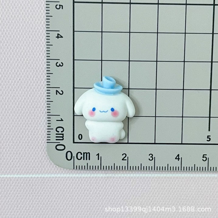 Cute Cartoon Sanrio Animal Resin Accessories Hair Accessories Shoe Buckles Patches Phone Case DIY Materials Secondary image