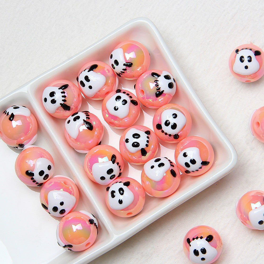 Beads, loose beads, creative cartoon hand-painted beads, DIY phone chains, car pendants, bracelet materials, jewelry accessories Secondary image