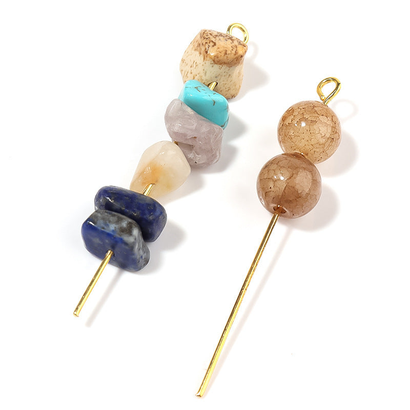 100 pieces/pack T-shaped pins, DIY bead accessories, handmade beading tools, material kit, jewelry accessories Secondary image