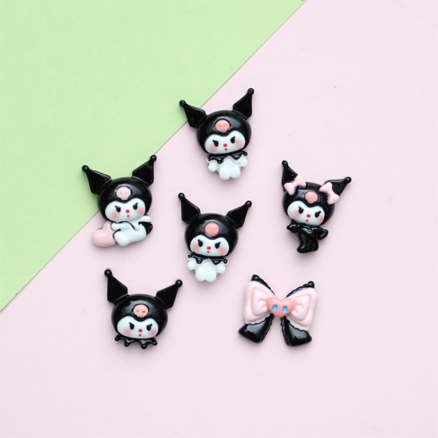 Cartoon Mimi resin accessories DIY phone case cream glue stickers stationery box stickers shoe buckles hairpin materials Secondary image