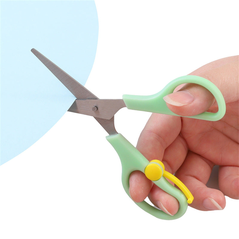 Children's DIY scissors, multi-purpose household thread scissors, yarn embroidery scissors, handmade student office scissors Secondary image