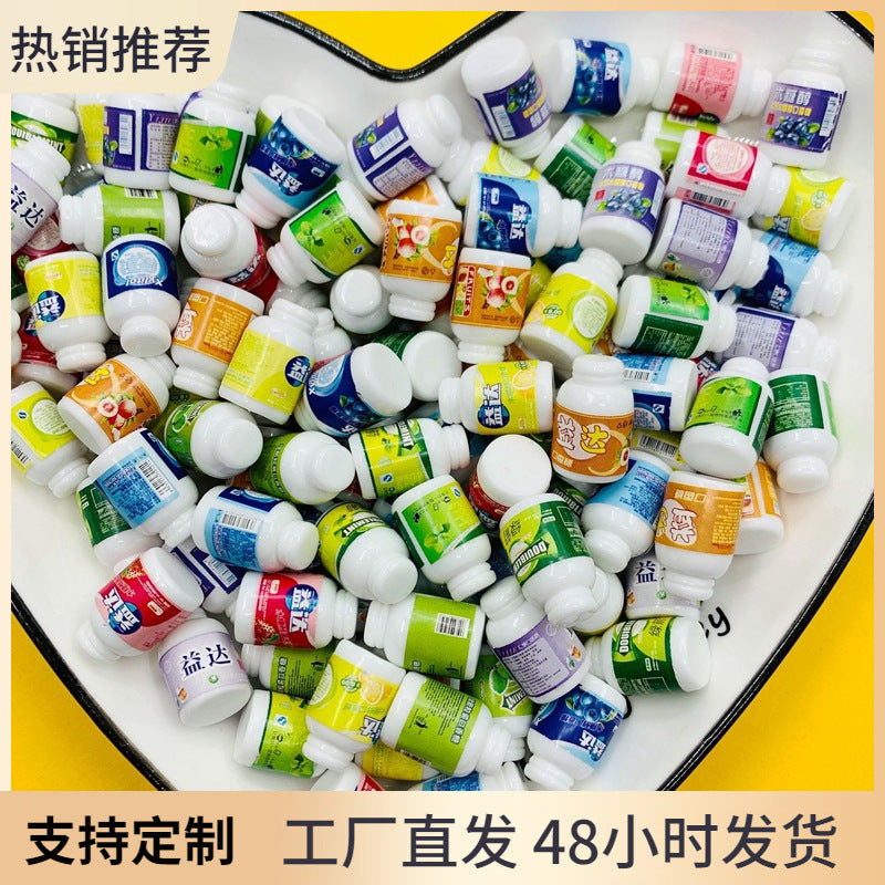 Miniature Simulated Resin Handmade Creative Chewing Gum Mini Convenience Store Supermarket Refrigerator Magnet Ornament Secondary image