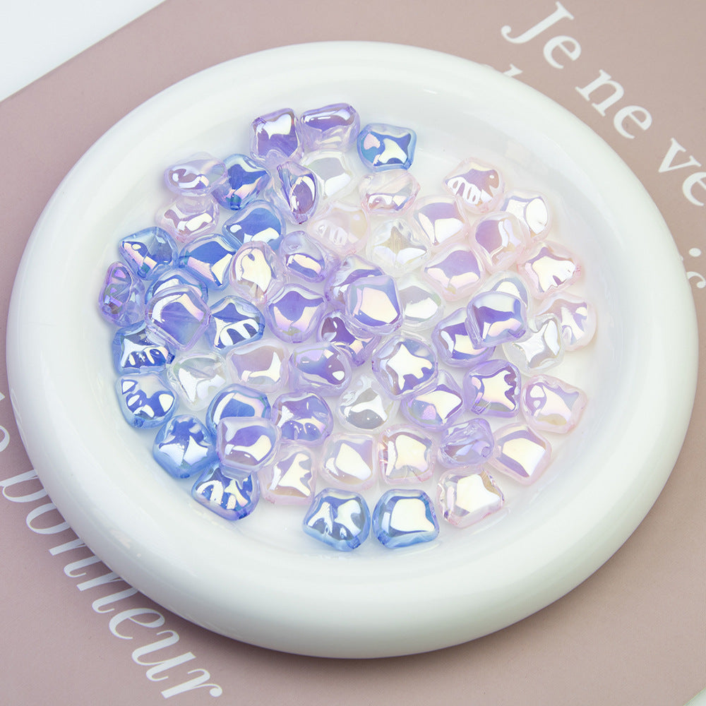 Baroque acrylic beads, irregular-shaped beads, loose beads, DIY bracelet and phone chain accessory materials Secondary image