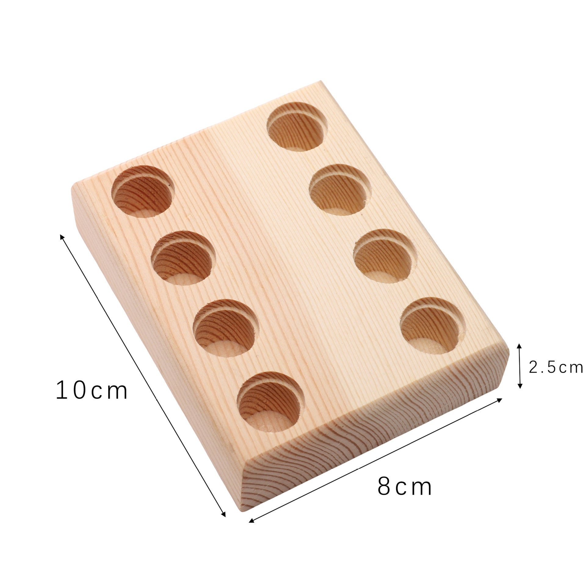 Solid wood handmade plier storage rack, DIY multifunctional tool rack for pliers, including needle-nose and side-cutters Secondary image