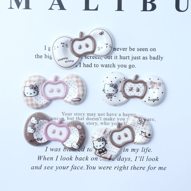 Acrylic accessories, DIY decorative items, handmade materials, shoe charms, water cup stickers, cream glue, headwear, hat patches, bow ties, etc Secondary image