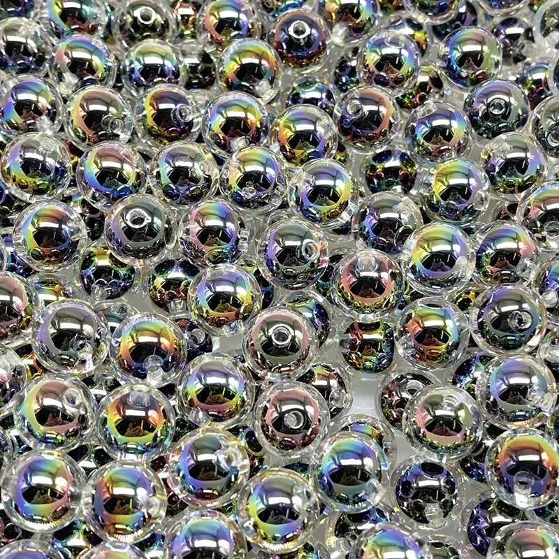 16mm acrylic UV-coated scratch-free bead-in-bead round beads DIY phone chain beading material accessories Secondary image